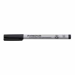 Staedtler Lumocolor Non-Permanent Overhead Projection Markers assorted colors medium 1.0 mm set of 6