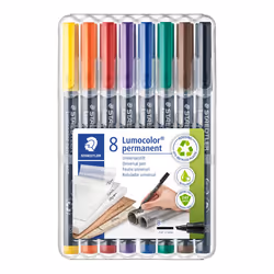 STAEDTLER Lumocolor Universal Pen  Broad Chisel  Felt Tip  Permanent M
