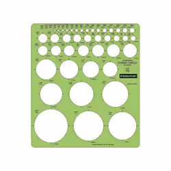 Staedtler Combo Circle Template 977 110