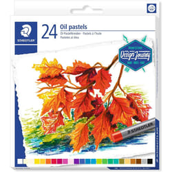 Staedtler Karat 2420 C24 Oil Pastels - Assorted Colours (Pack of 24)