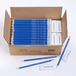 STAEDTLER Norica Pencil Class & Eraser Class Pack  250ct