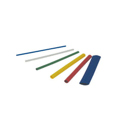 Gardner Bender HST-ASTA Thin-Wall Heat-Shrink Tubing Assortment  2:1 Shrink Ratio  3/32-3/4 in. x 3 in.  Blue  Red & Yellow