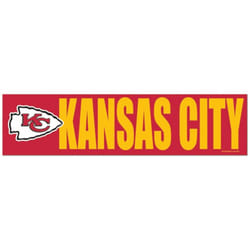 Kansas City Chiefs Decal Bumper Sticker