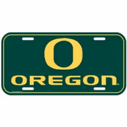 Oregon Ducks License Plate