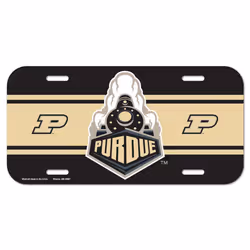 WinCraft NCAA Purdue University License Plate