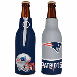 Wincraft NFL New England Patriots Bottle Cooler, Team Colors, One Size