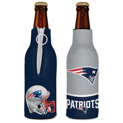 Wincraft NFL New England Patriots Bottle Cooler, Team Colors, One Size