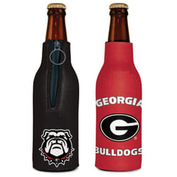 NCAA Georgia Bulldogs Bottle Cooler  Team Colors  One Size