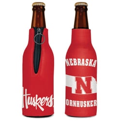 NCAA Nebraska Cornhuskers Bottle Cooler  Team Colors  One Size