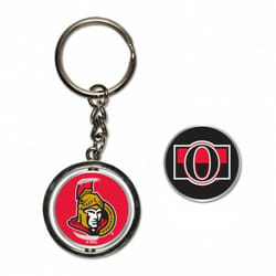 NHL Ottawa Senators Spinner Key Ring