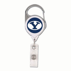 Wincraft NCAA BYU Cougars Premium Retractable Badge Holder, One Size, Team Color