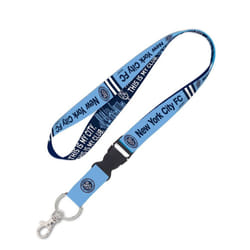 Wincraft Soccer New York City FC Lanyard with Detachable Buckle, 3/4