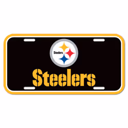 Pittsburgh Steelers License Plate