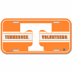 WinCraft NCAA Tennessee Volunteers License Plate, Team Color, One Size