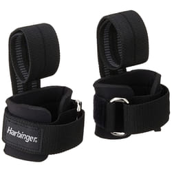 Unisex Pro Harbinger Big Grip Padded Lifting Straps Weight Lifting Strength Training Equipment Black Pack o, Black, One Size UK