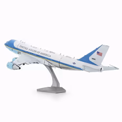 Metal Earth Air Force One Aircraft Assembly kit