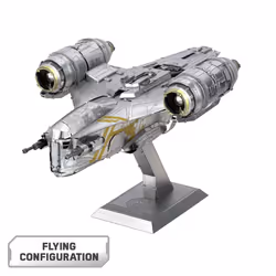 Metal Earth Razor Crest Shuttle model Assembly kit