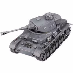 Metal Earth PS2001, Tank model, Assembly kit, Panzer IV, Any gender, Metal, World War II