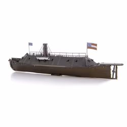 Metal Earth Monitor & Merrimack Naval ship model Assembly kit