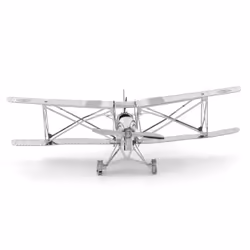 Metal Earth De Havilland Tiger Moth Fixed-wing aircraft model Assembly kit