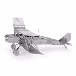 Metal Earth De Havilland Tiger Moth Fixed-wing aircraft model Assembly kit