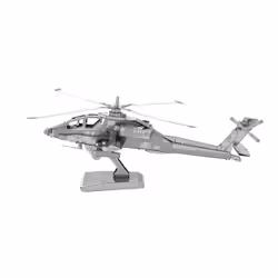 Metal Earth AH-64 Apache Rotorcraft model Assembly kit