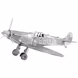 Metal Earth Supermarine Spitfire, Fixed-wing aircraft model, Assembly kit, Supermarine Spitfire, Any gender, Metal, Beginner