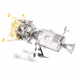 Metal Earth Apollo CSM with LM, Shuttle model, Assembly kit, Apollo CSM with LM, Any gender, Metal, Challenging