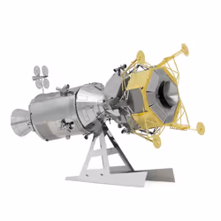 Metal Earth Apollo CSM with LM Shuttle model Assembly kit