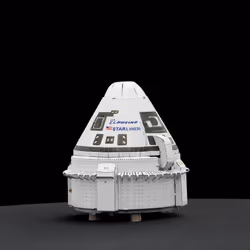 Metal Earth Boeing Starliner Shuttle model Assembly kit