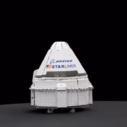 Metal Earth Boeing Starliner Shuttle model Assembly kit