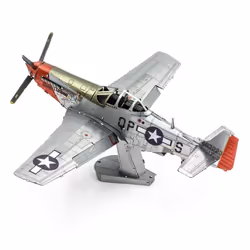 Metal Earth P-51D Mustang Sweet Arlene Fixed-wing aircraft model Assembly kit