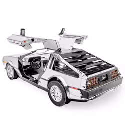 Metal Earth DeLorean City car model Assembly kit