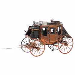 Metal Earth Stagecoach, Assembly kit, Stagecoach, Any gender, Metal, Wild West, Moderate