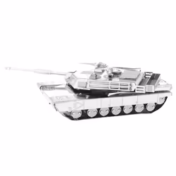 Metal Earth M1 Abrams, Tank model, Assembly kit, M1 Abrams, Any gender, Metal, Intermediate