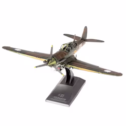 Metal Earth P-40 Warhawk Fixed-wing aircraft model Assembly kit