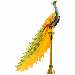 Metal Earth Peacock, Gear set, Metal
