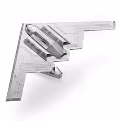 Metal Earth B-2A Spirit Fixed-wing aircraft model Assembly kit