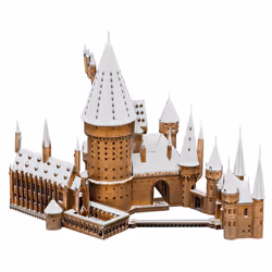 Metal Earth Hogwarts in Snow, Building set, Metal