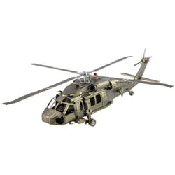 Metal Earth Black Hawk Fixed-wing aircraft model Assembly kit