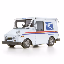 Fascinations USPS LLV Mail Truck Service vehicle model Assembly kit