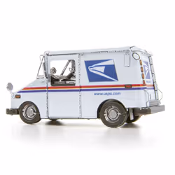 Fascinations USPS LLV Mail Truck Service vehicle model Assembly kit