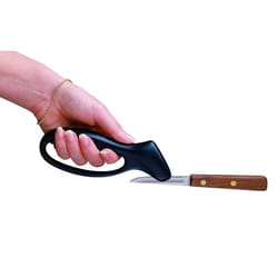 05021 - Knife Sharpener - Easy to Use Knife Block - Keeps Knives Like New - Black