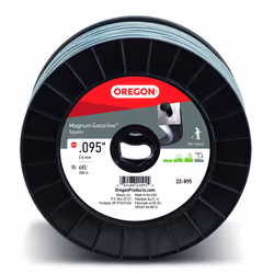 Oregon 22-895 Magnum Gatorline Square Trimmer Line .095-Inch by 685-Foot  3 lbs  Gray