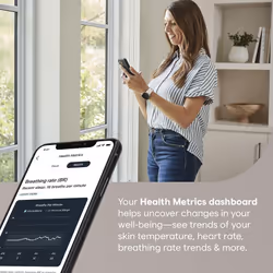 Fitbit Sense Advanced Smartwatcht Skin Temperature Trends