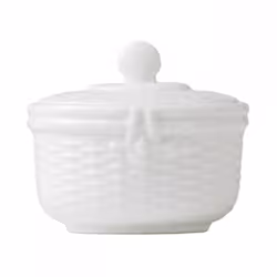 Wedgwood Nantucket Basket Sugar Bowl 275 White