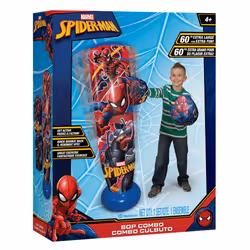 Marvel Spider Man 60"" Bop Bag  Red