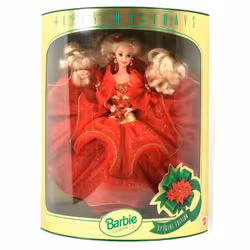 Happy Holidays Barbie Doll Hallmark Special Edition (1993)