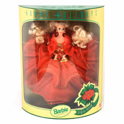 Happy Holidays Barbie Doll Hallmark Special Edition (1993)