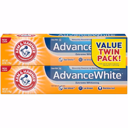 Arm & Hammer, Extreme Whitening, Clean Mint, Twin Pack, 170 g